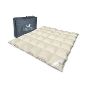 Sommer Bio Daunendecke 200x200 cm - extra leicht - non plus ultra