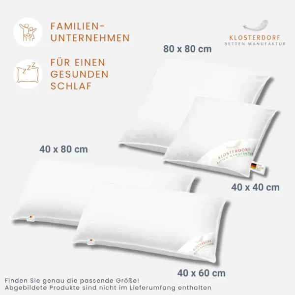angebote kopfkissen aller Art für besten Schlaf kleines Döschen mit Schraubdeckel
